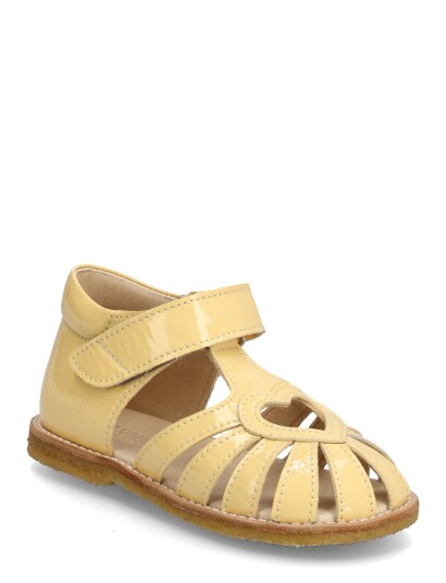 ANGULUS Sandals Flat Closed Toe Yellow 22