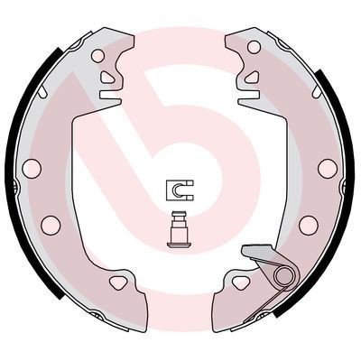 Bremsesko sett BREMBO S 61 537