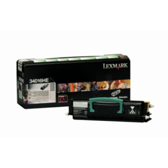 Lexmark 34016HE Tonerkassett High Yield Return Programme 6000 sider