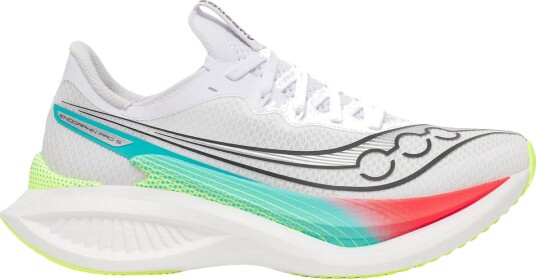 Saucony Endorphin Pro 5 Joggesko Dame Hvit 38 Saucony Endorphin Pro 5 Joggesko Dame Hvit 38
