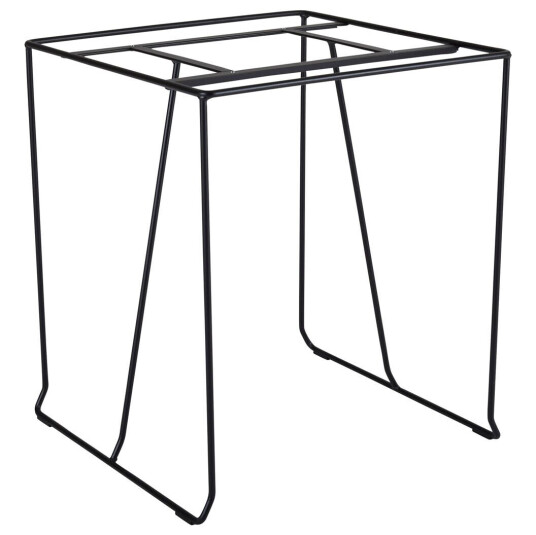 Brafab Sinarp bordstativ Svart 70 x 70 cm Svart