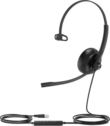 Yealink UH34 SE Mono Headset 1308032 Svart Yealink UH34 SE Mono Headset 1308032 Svart