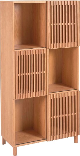 Kave HomeHylle Beyla 100% FSC 84,3 x 170 cmBrunBokhyller
