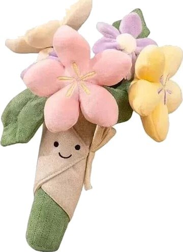 Jellycat Amuseable Blomsterbukett Plysjleketøy Søt Gave Til Jenter Og Kvinner