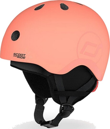 Scoot & Ride Skihjelm S-M Peach