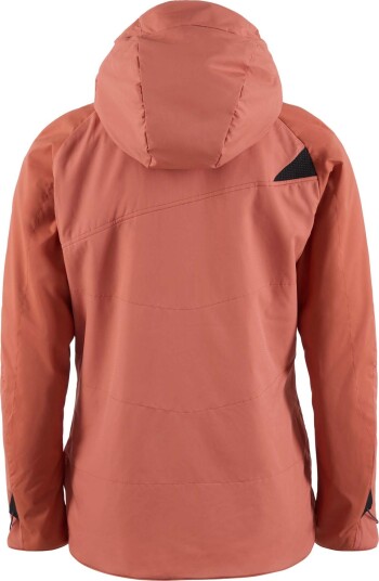 Klättermusen Women"s Vili Hood Jacket Stone Red S