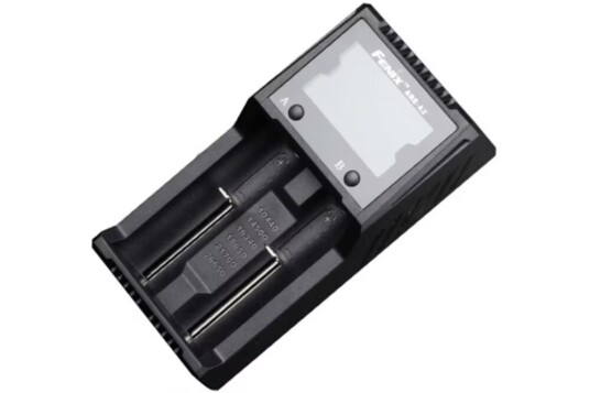 Fenix Are-A2 Universell Batterilader for Li-ion 18650, 21700, 26650 Fenix Are-A2 Universell Batterilader for Li-ion 18650, 21700, 26650
