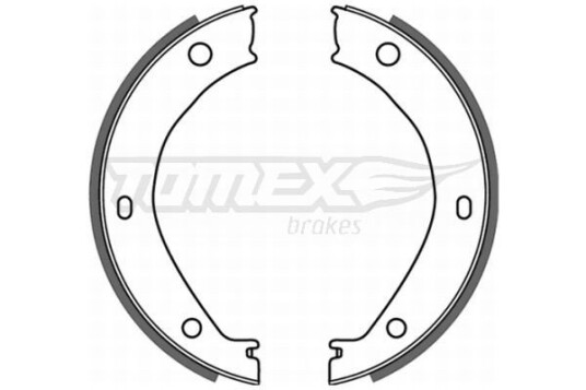 Bremsesko sett TOMEX Brakes TX 21 26 Bremsesko sett TOMEX Brakes TX 21 26