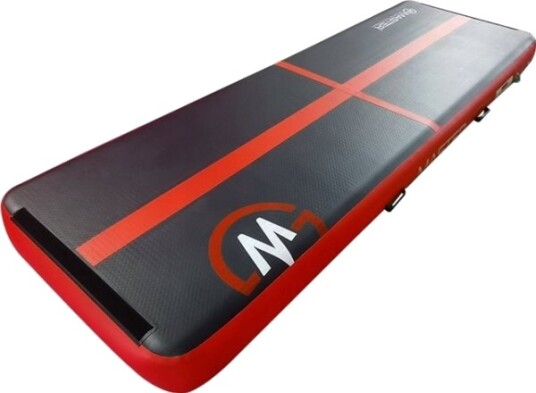 Gymnastikkmatte Master Sammenleggbar Mas-B862-Black-Red 300 Cm X 100 Cm X 20 Cm Svart