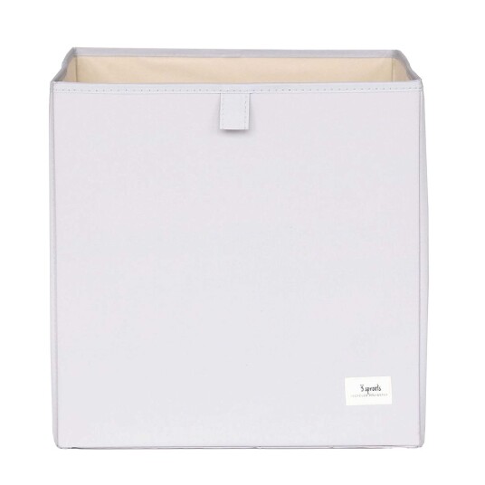 3 Sprouts Storage Box Light Grey
