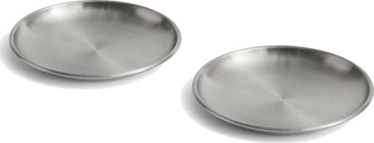 Outdoor Market Steel Plate Set of 2 Small