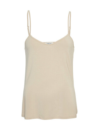MSCH Copenhagen Mschbetrina Strap Top - Beige - XL