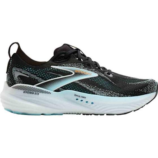 Brooks Glycerin GTS 22 Herre Black/Atomizer/Blazing Orange 44.5
