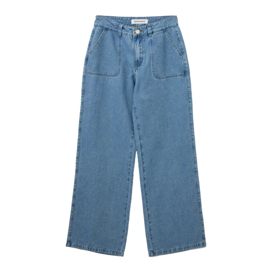 Sofie Schnoor Dame Jeans Blå L,