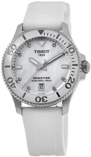 Tissot Dameklokke T120.210.17.116.00 T Sport Seastar Flerfarget/Gummi