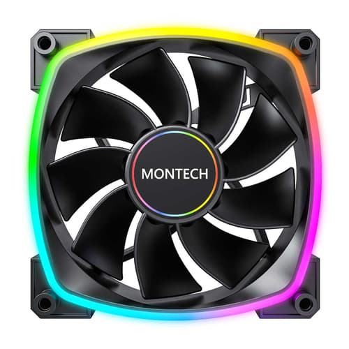 Montech RX140 ARGB 140 mm PC-kjølevifte med PWM-funksjon