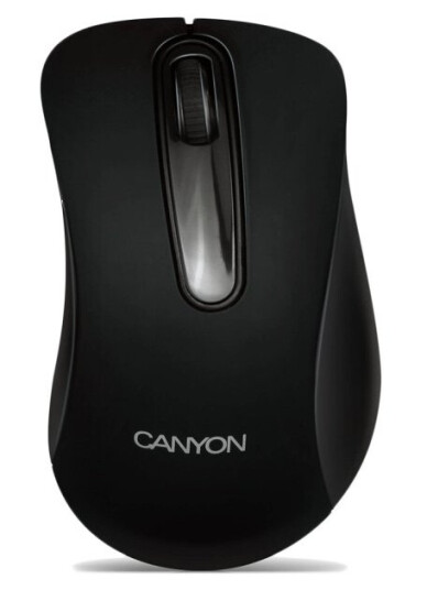 Canyon Cne-Cms2, Høyre Hendt, Optisk, Usb Type-A, 800 Dpi, Svart