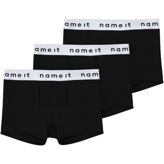 Name It Black Boxer 3-Pack Noos 134-140 Name It Black Boxer 3-Pack Noos 134-140