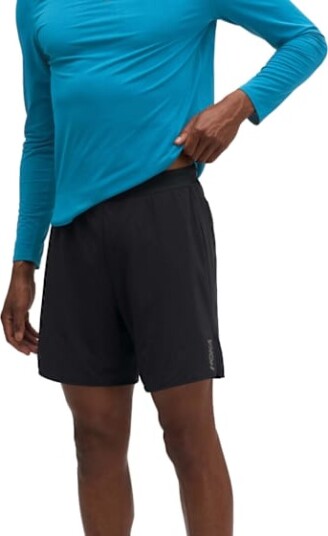 Hoka Glide Short 7"" 2in1 Herre Blk/Black L