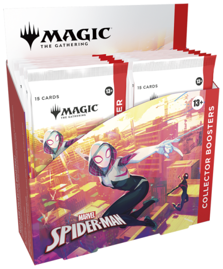 Magic the Gathering Spider Man Collector Booster Display Magic the Gathering Spider Man Collector Booster Display