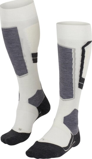 Falke Women"s Sk4 Knee-high Socks Off White M