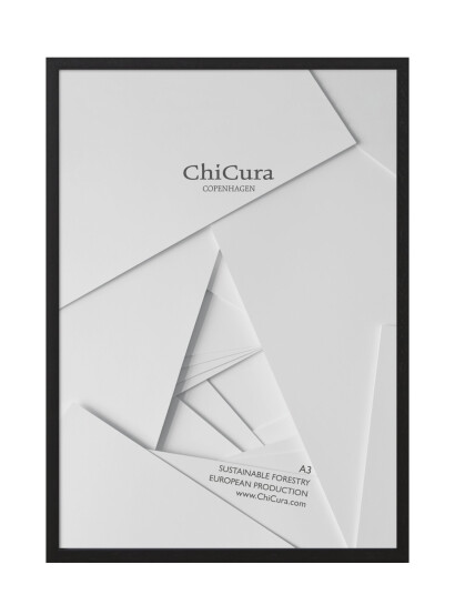 ChiCura Wooden Frame A3 Acrylic Black 29.7X42CM
