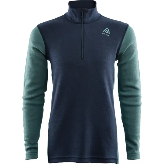 Trøye til junior 10 år Aclima Warmwool Mock Jr 140 286