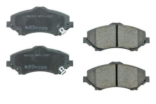 Bremseklosser AISIN BPFI-1057 Bremseklosser AISIN BPFI-1057