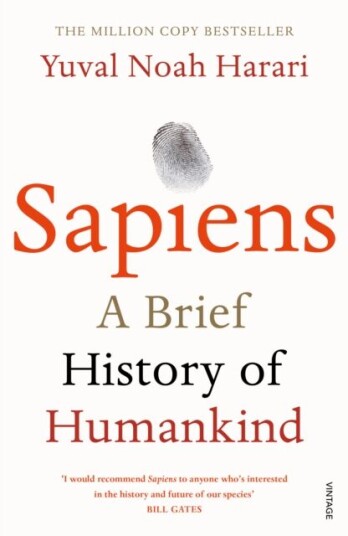 Sapiens: En kort historie om menneskeheten av Yuval Noah Harari - Norsk innbundet utgave