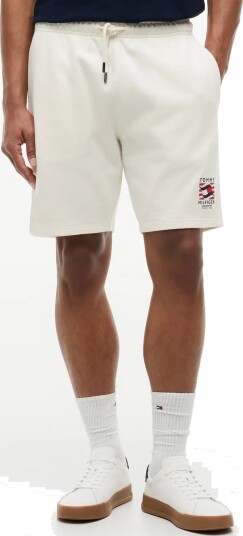 Tommy Hilfiger Rwb Box Flag Tr Sweatshort   White   M