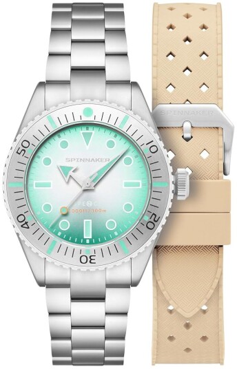 Spinnaker Herreklokke SP 5097 AA Spence Blå/Stål Ø40 mm