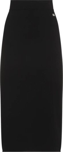 Dolce & Gabbana Dame Skjørt Svart L, Dolce & Gabbana Dame Skjørt Svart L,