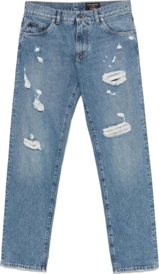 Dolce & Gabbana Herre Jeans Blå XL, Dolce & Gabbana Herre Jeans Blå XL,
