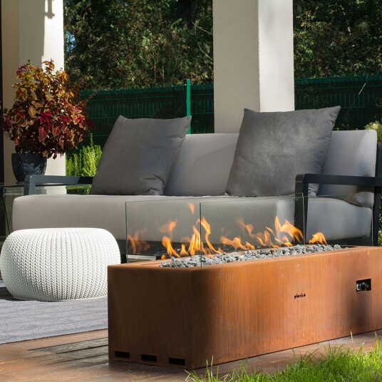 Planika Galio Corten manuell LPG varmer