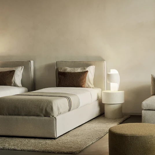 Ethnicraft Putevar Wave 60x40 cm Cinnamon