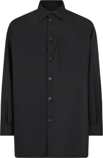 Roberto Cavalli Herre Skjorter Svart XL,