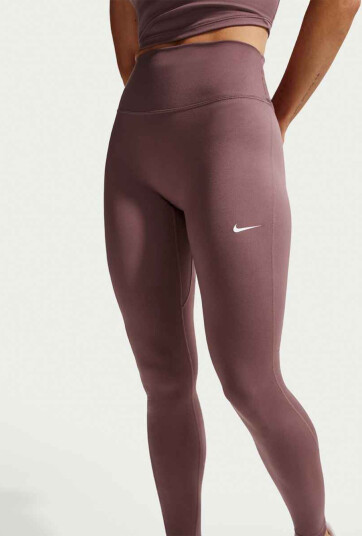 Nike One Dri Fit High Waisted Full Lenght Leggings Useam Brun XL Nike One Dri Fit High Waisted Full Lenght Leggings Useam Brun XL