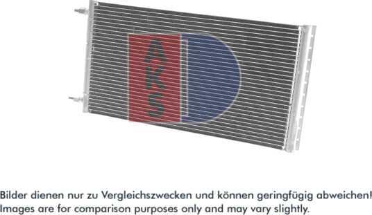 Kondensator, klimaanlegg AKS DASIS 546250N