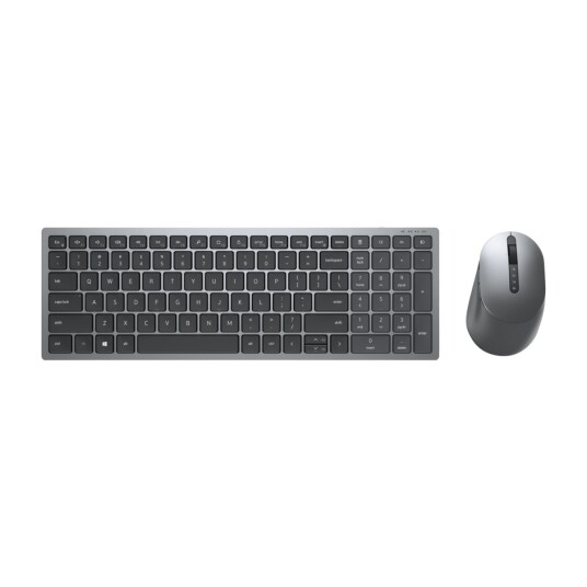 Dell KM7120W Trådløst Tastatur og Mussett Nordisk Layout - Multifunksjonell 2.4 GHz Bluetooth Grå Dell KM7120W Trådløst Tastatur og Mussett Nordisk Layout - Multifunksjonell 2.4 GHz Bluetooth Grå