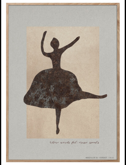 ChiCura H.c. Andersen - Dancer - Beige - 100X140CM