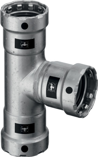 5 stk T-stykke 2 x 3/4 x 2
