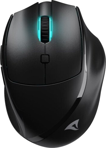 Sharkoon OfficePal M25W Optisk Trådløs Mus 4000 DPI Svart