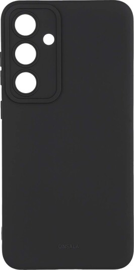 ONSALA Bakside Silikon Touch Resirkulert Samsung S24 FE 5G Svart