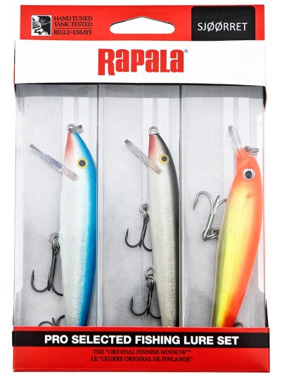 Rapala Sjøørretsett 3stk One size