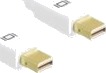 Delock Displayport Kabel Mini Displayport Hann Til Mini Displayport Hann 1 M Hvit