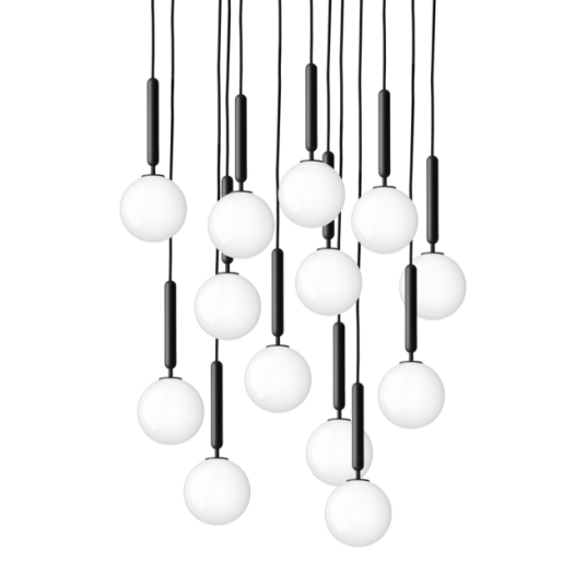 Nuura Taklampe 13 Pendel Opal Hvit Liten