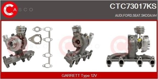 Turbolader CASCO CTC73017KS Turbolader CASCO CTC73017KS