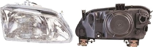 ABAKUS 551-1121R-LD-EM Frontlykter