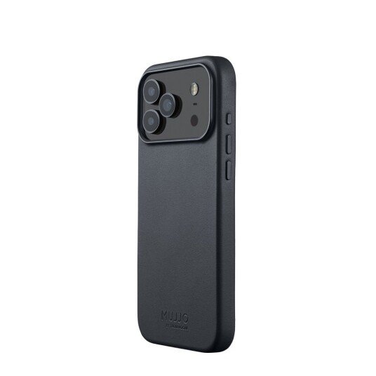 Mujjo MagSafe lærdeksel i Basalt for iPhone 17 Pro Max