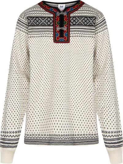 Dale of Norway Unisex Setesdal Sweater Norweigan Wool Offwhite/Black Off white/Black M Dale of Norway Unisex Setesdal Sweater Norweigan Wool Offwhite/Black Off white/Black M